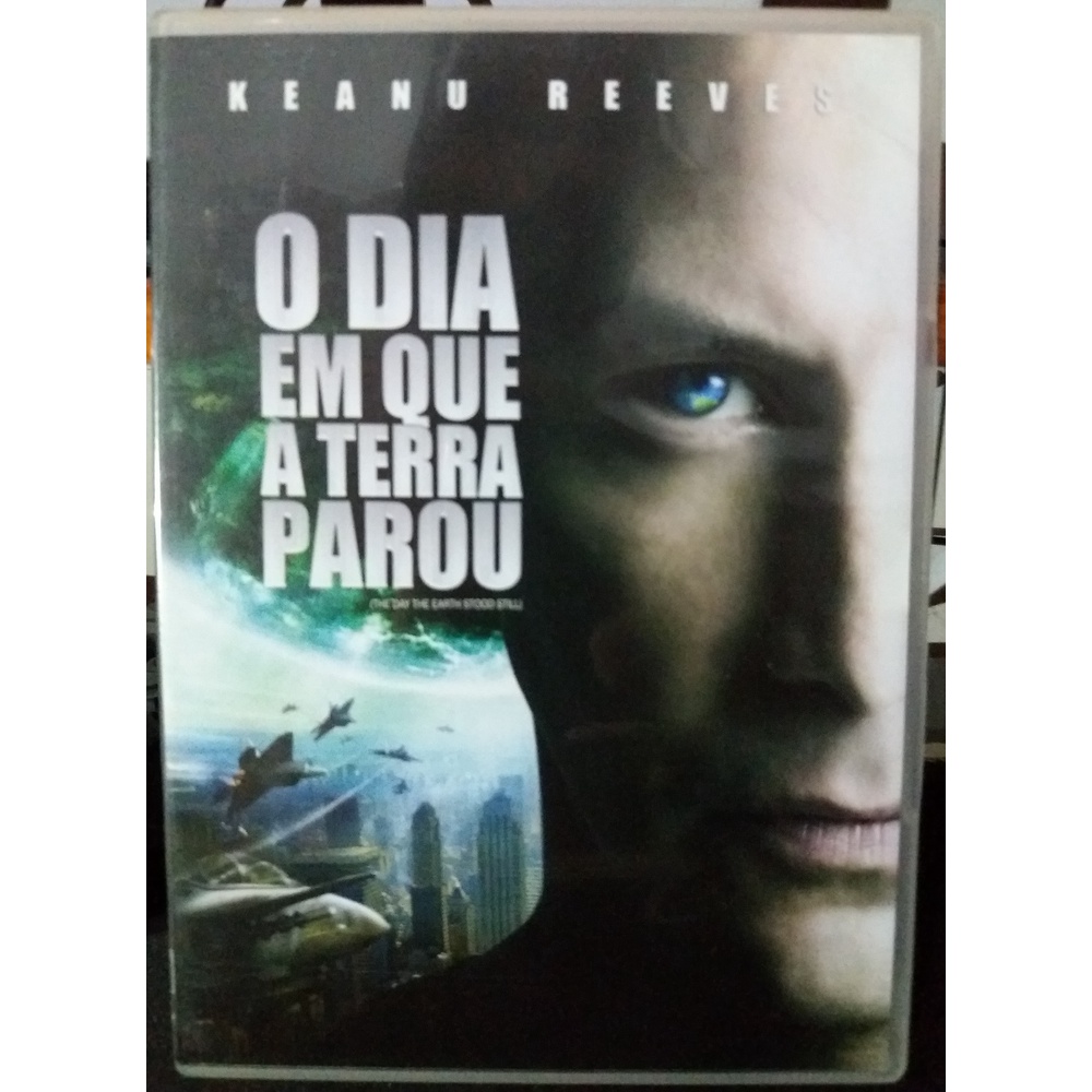 DVD O dia em que a terra parou clássico 1952 e o recente com Keanu Reeves Leia a descrição JDS