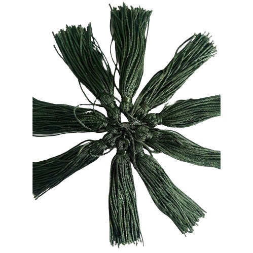 Tassel de Seda Verde - Comprar com Melhor Preço em Anéis