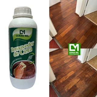 Removedor concentrado de ceras liquidas para todos os topos de piso Ceras Mil em Oferta na Shopee