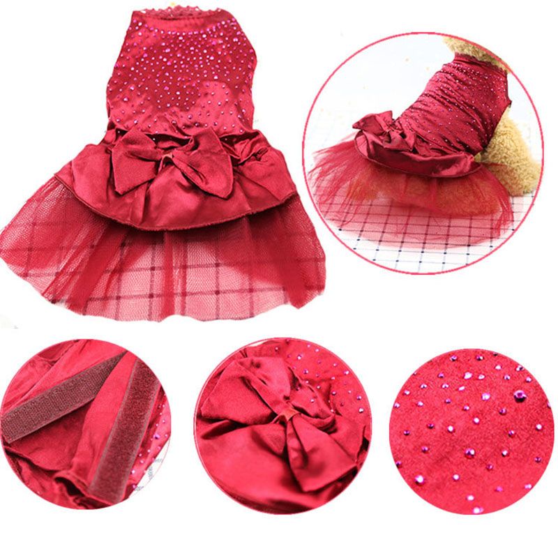 Vestido pet cachorro de ração  pequenas mini  Pincher  luxo pinscher yorkshire Chihuahua filhote shitzu-Bulldog