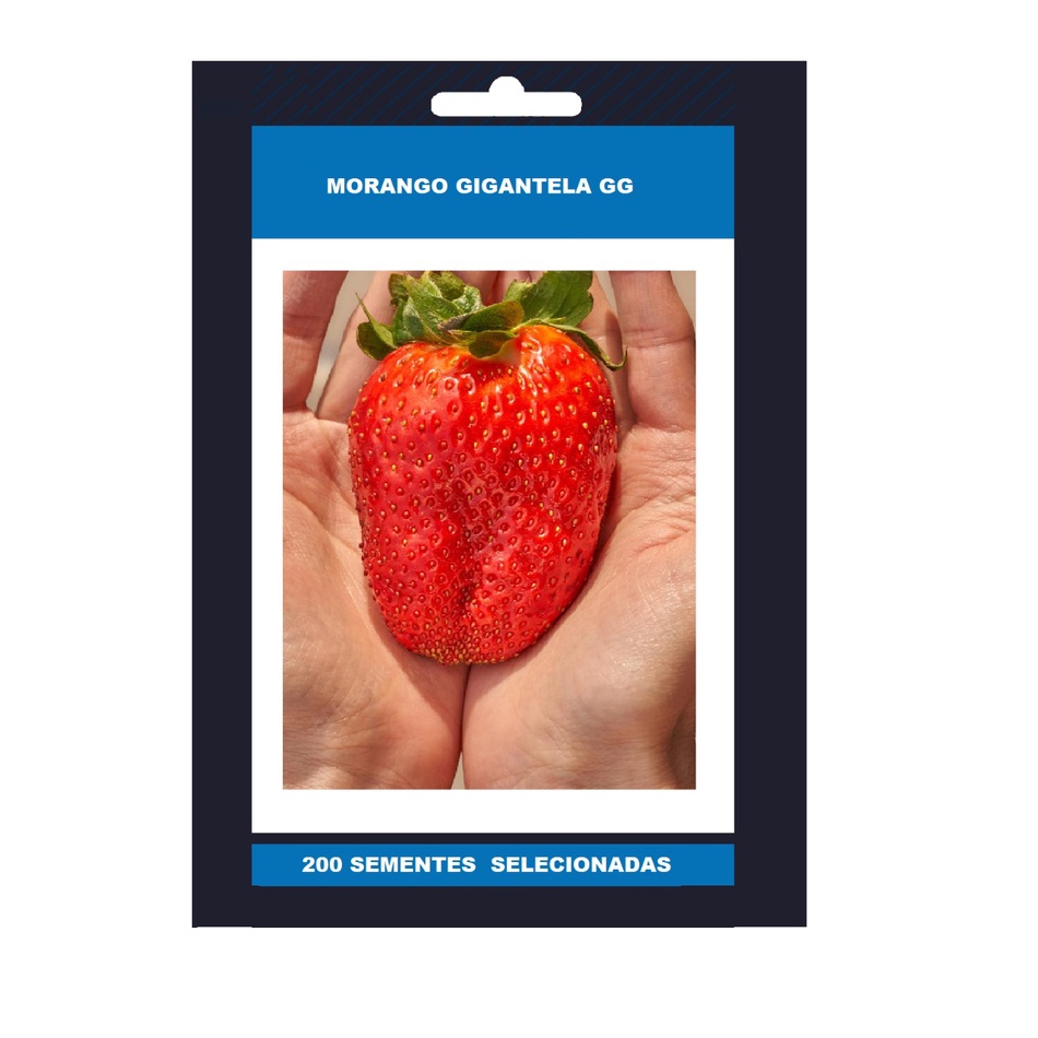 Morango Gigante Gigantella 300 Sementes em Oferta na Shopee