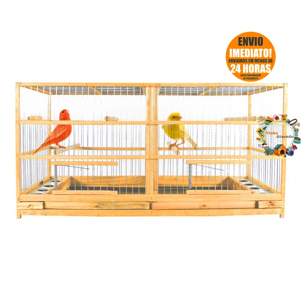 Gaiola Voadeira Criadeira Chocadeira de Canário Belga Coleiro Pintassilgo Papa Capim - ENVIO IMEDIATO 24 HRS APOS A COMPRA