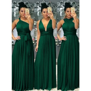 Vestido de Madrinha Verde em Oferta | Shopee Brasil 2023