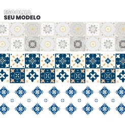 Faixa Decorativa Azulejo Português Retrô Pia Cozinha