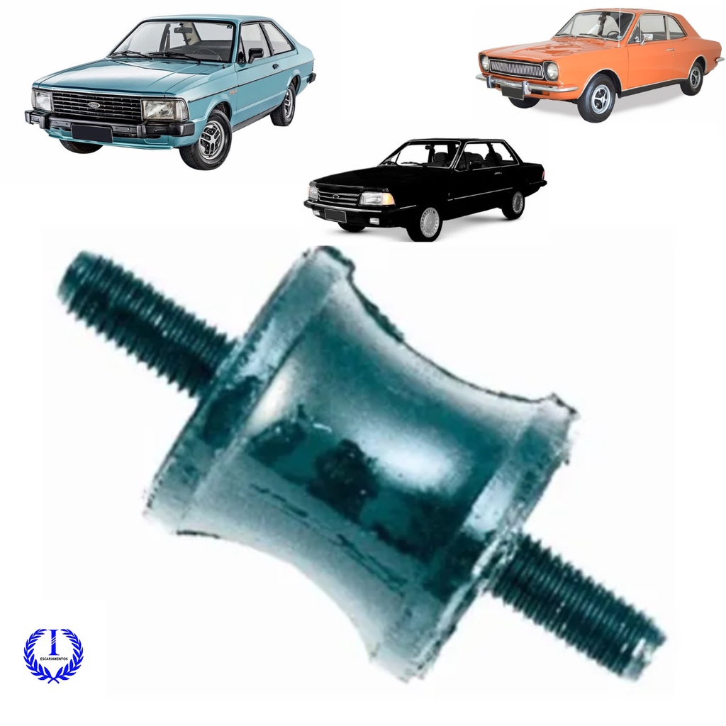 Borracha / Coxim da maior  Escapamento Ford Corcel 1 e 2 / Del rey - todos