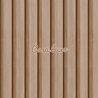 Papel de Parede 3D Madeira Ripada Clara 5 METROS X 45CM Auto-Adesivo Auto-Colante em Oferta na Shopee