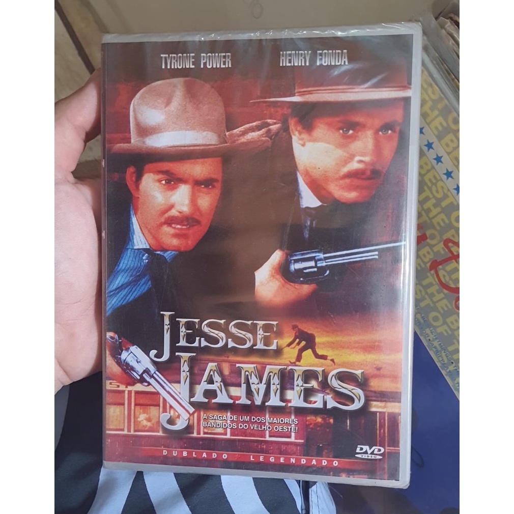 DVD Jesse james - Tyrone Power! (Lacrado) DUBLADO!