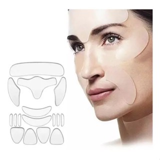 Anti Rugas Para Rosto Silicone Adesivo 16 pçs