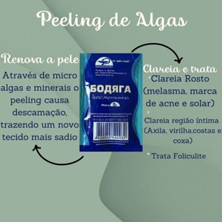 Peeling de algas sachê (1unid) - Envio imediato