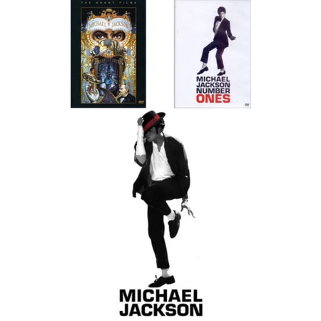 KIT DVDs Michael Jackson - The Short Films / Number Ones