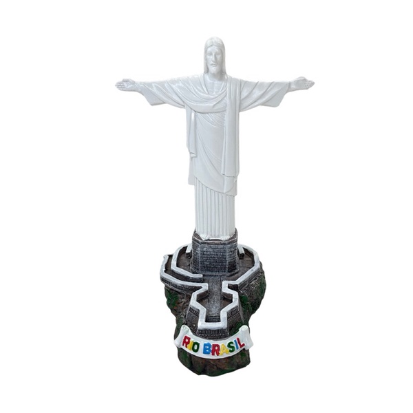 Estátua Escultura Cristo Redentor Decorativo Lembrança Rio de Janeiro Souvenir