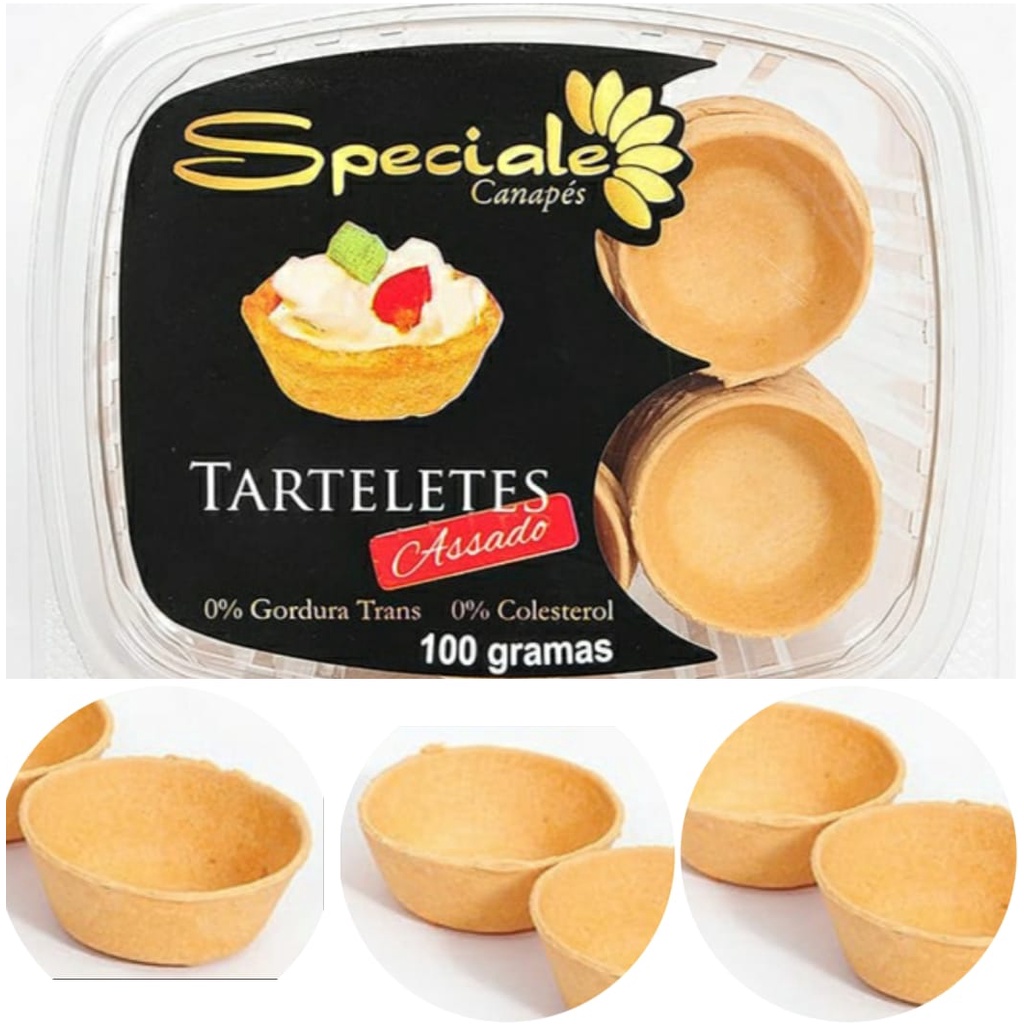 Tartelete - Canapés P/ Rechear C/240 Und. — imagem 2 de 2