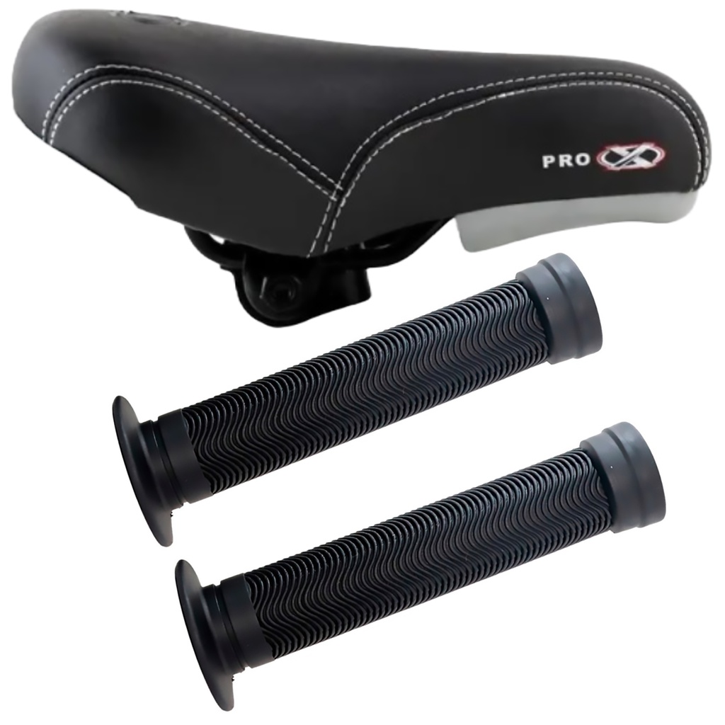Banco Bicicleta Pro-x Modelo Ddk + Manopla Punho Gios Cores
