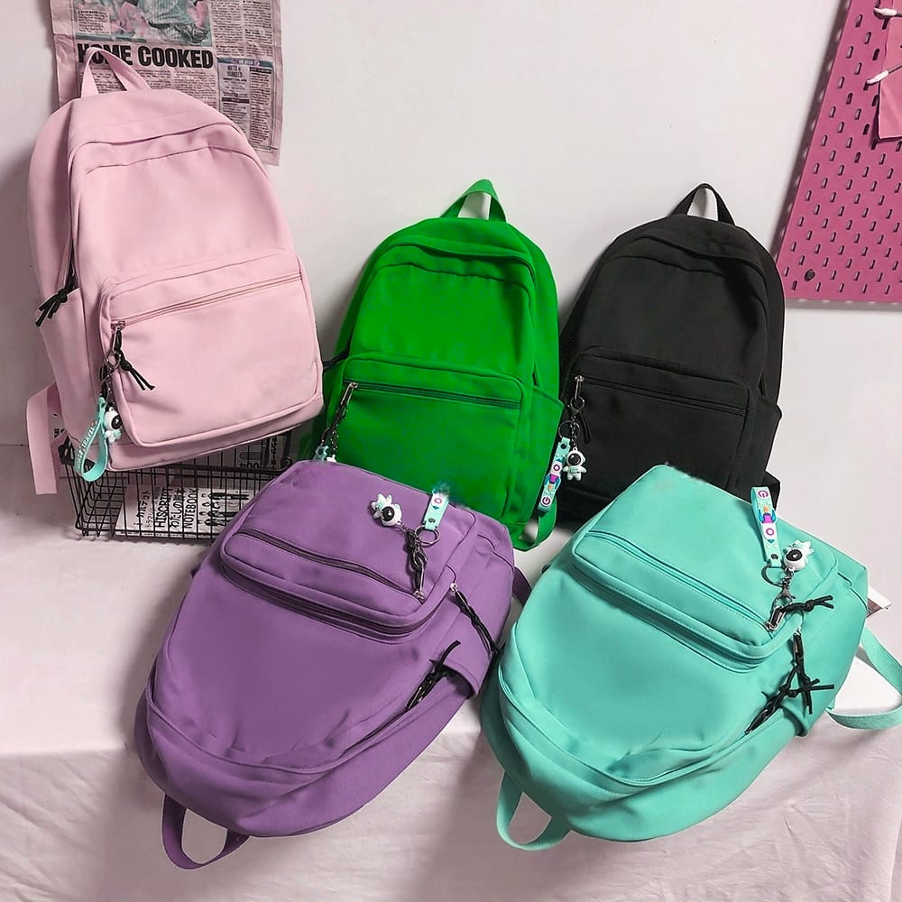 Mochila Escolar Feminina Juvenil Viagem Faculdade + estojo