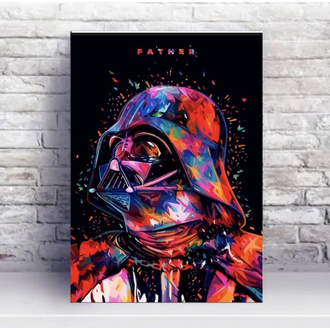 Quadro Star Wars MDF / Placa MDF Star Wars
