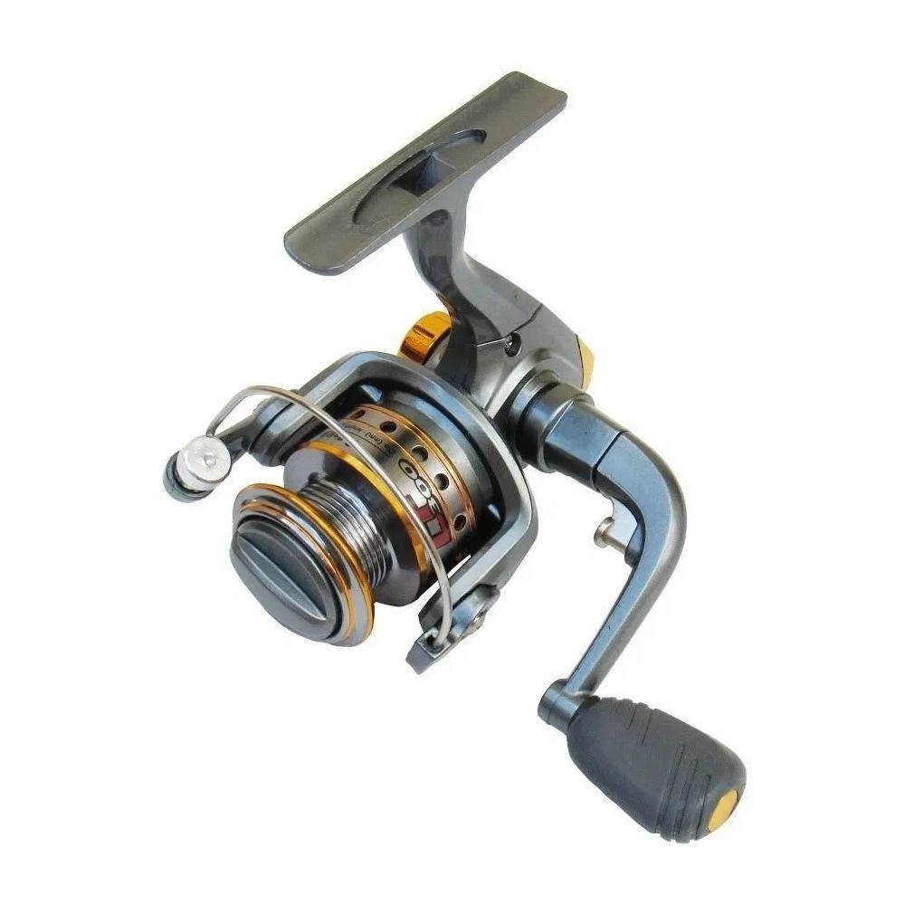 Molinete Maruri Micro Lt300 Para Pesca Ultra-light Aluminio Grafite 3 Rolamentos