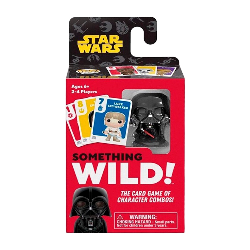JOGO DE CARTAS FUNKO POP SOMETHING WILD STAR WARS - DARTH VADER 60498 NOVO ORIGINAL