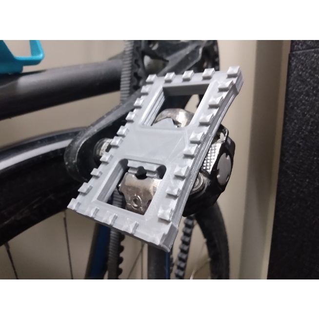 Plataforma para Shimano Adaptador Par Pedal Clip Mtb Impresso em 3D