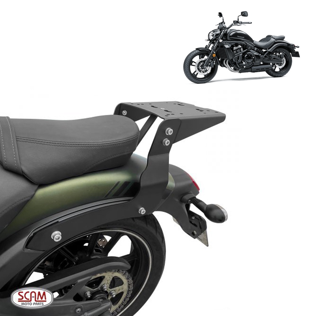 Suporte Baú Bagageiro Kawasaki Vulcan 650 2015 Em Diante - Scam