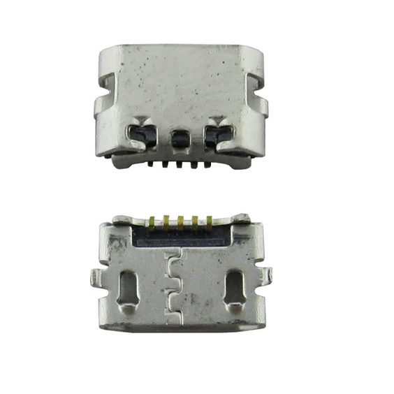 Kit Conector de Carga Micro Usb Moto G3 Sem Placa - Xt1540-137 - XT1540 - XT1541 - XT1542 - XT1543 - XT1544 - XT1548