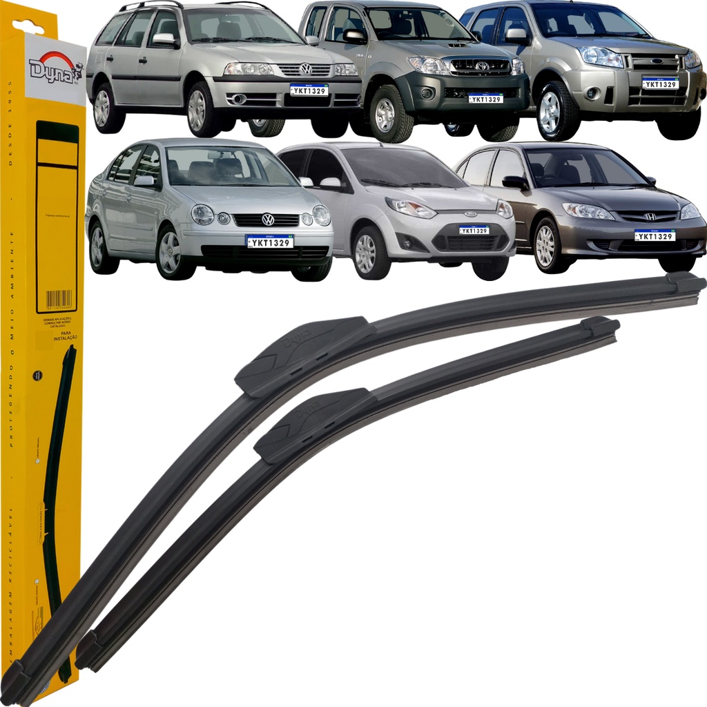 Par Palhetas Dianteiras Dyna Civic Gol Parati Saveiro G3 G4 - Spare Parts and Accessories for Vehicles