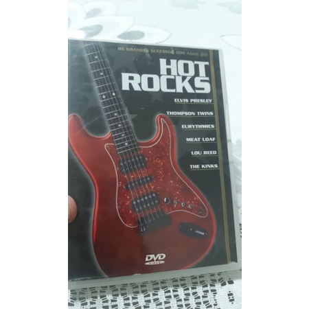 dvd hot rocks(elvis presley e outros)