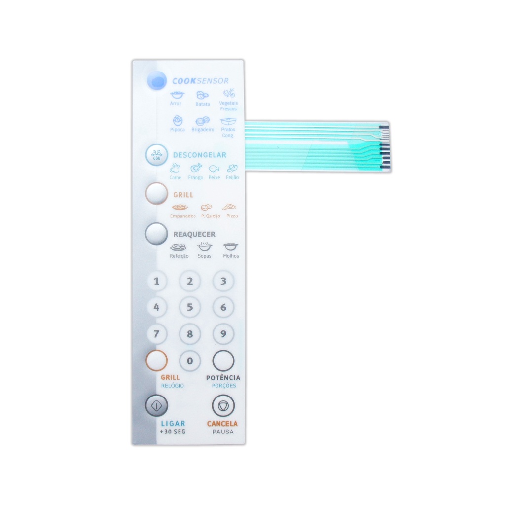 Membrana Microondas Eletrolux Me 30G Alto Relevo