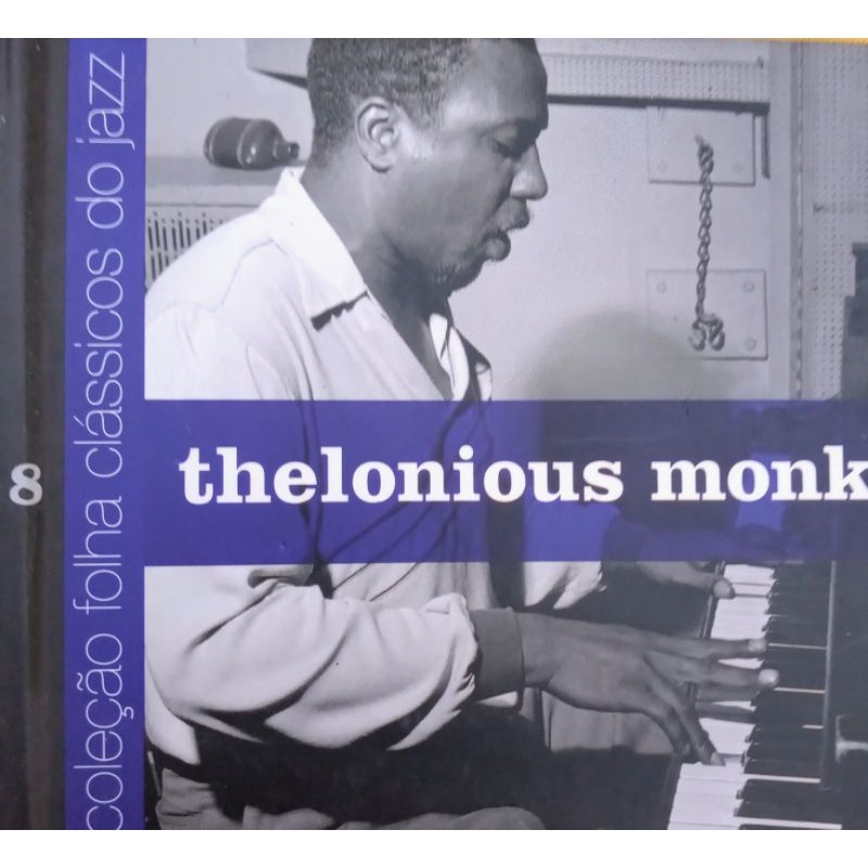 CD de Jazz Original - Thelonious Monk - coleção Folha de São Paulo
