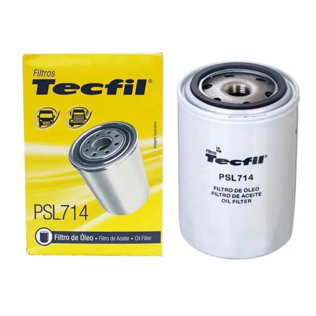 FILTRO DE ÓLEO TECFIL PSL714 RANGER, FRONTIER, HILUX, BRONCO, EXPLORER, F100, TERRANO, BANDEIRANTE, CRESSIDA em Oferta na Shopee