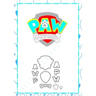 cortador logo patrulha canina