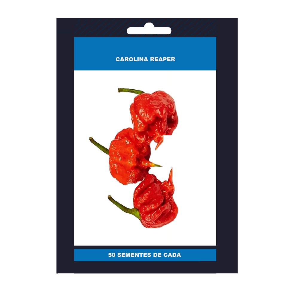 Carolina Reaper vermelha  Hp22b 0riginais 50 Sementes em Oferta na Shopee