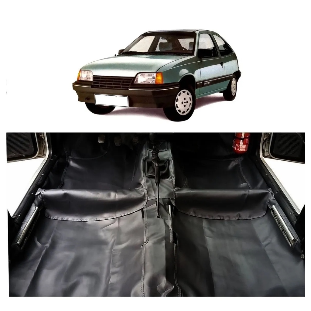 Tapete Verniz Assoalho Preto Fosco Gm Kadett 1990 A 1998