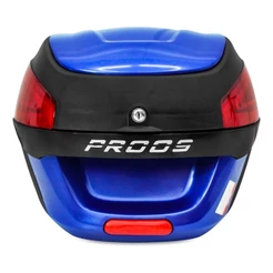 Bau Bauleto Moto De 29 Litros Proos Preto Azul