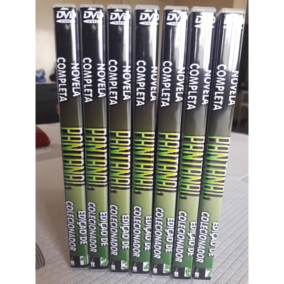 Dvd Box Novela Pantanal Completa - Raríssimo (42dvds)