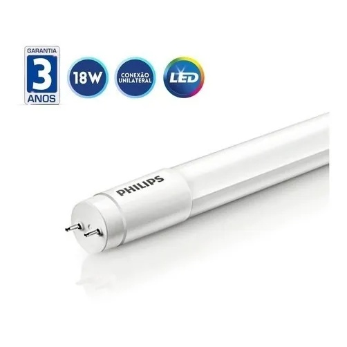 Kit C/2 Lâmpadas Tubo Led T8 18w Bivolt G13 865 840 Philips em Oferta na Shopee