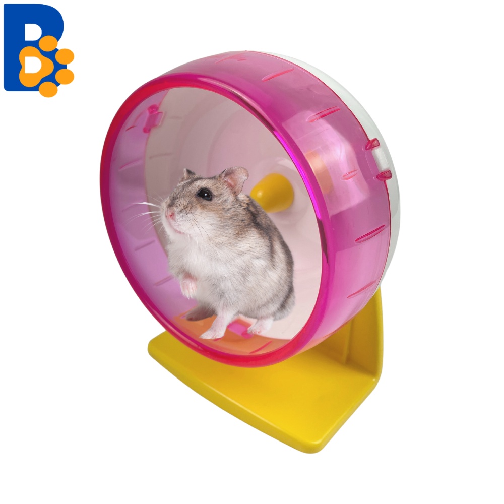 Roda de Exercício Brinquedo Gaiola para Hamster Roedores Pequeno - Savana