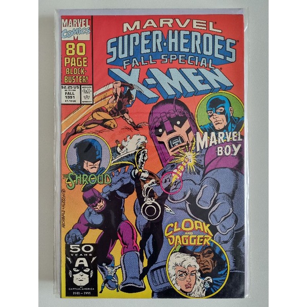 Marvel Super Heroes Fall Special - 1991 - HQ em Inglês - Importado