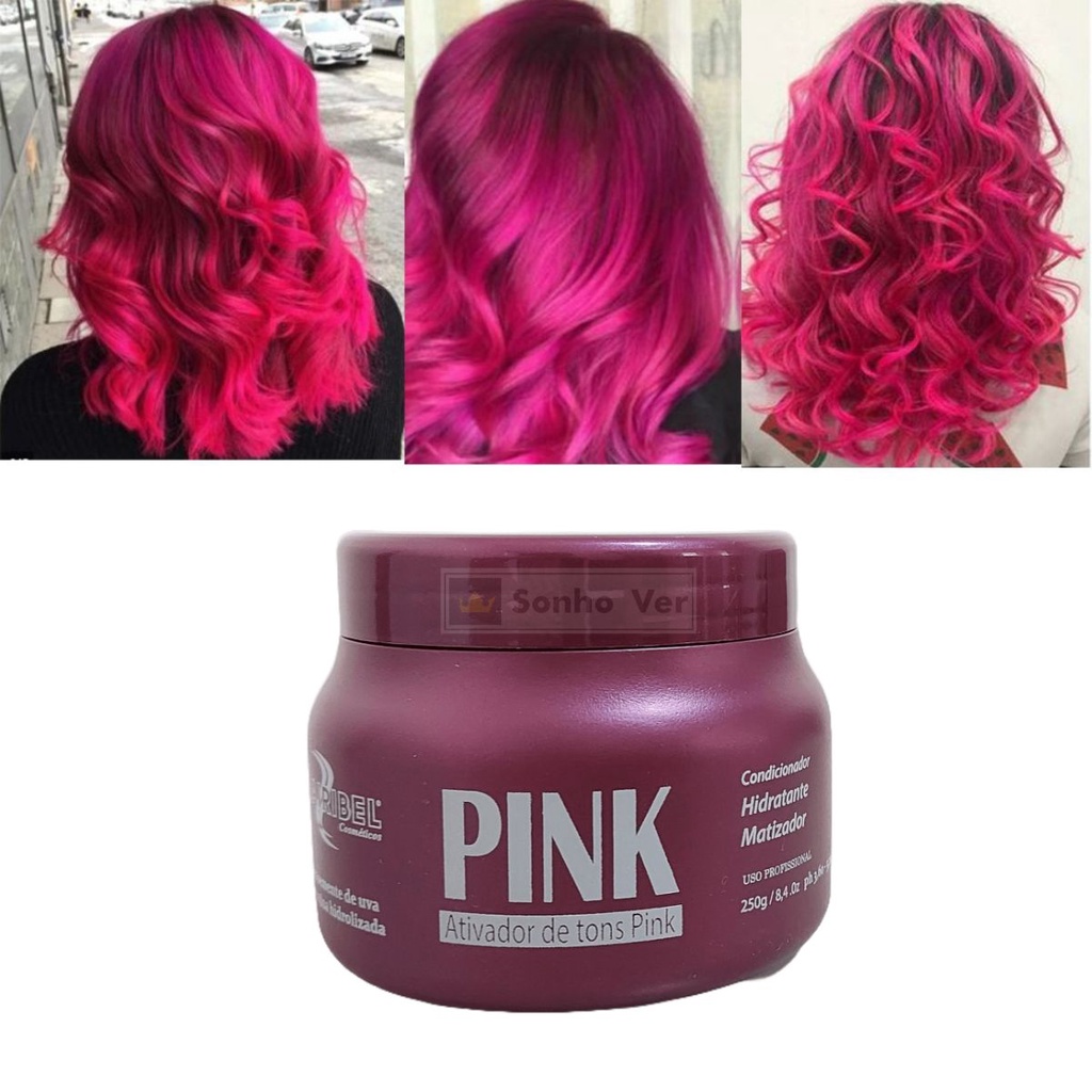 Matizador Pink Mairibel 250g Máscara Matizadora