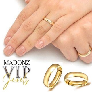 Par de Aliança de Casamento Ouro 24k Tradicional 4mm Banho de 10 milésimos Noivado Original.Par de Aliança de Casamento Ouro 24k Tradicional 4mm Banho de 10 milésimos Noivado Original.