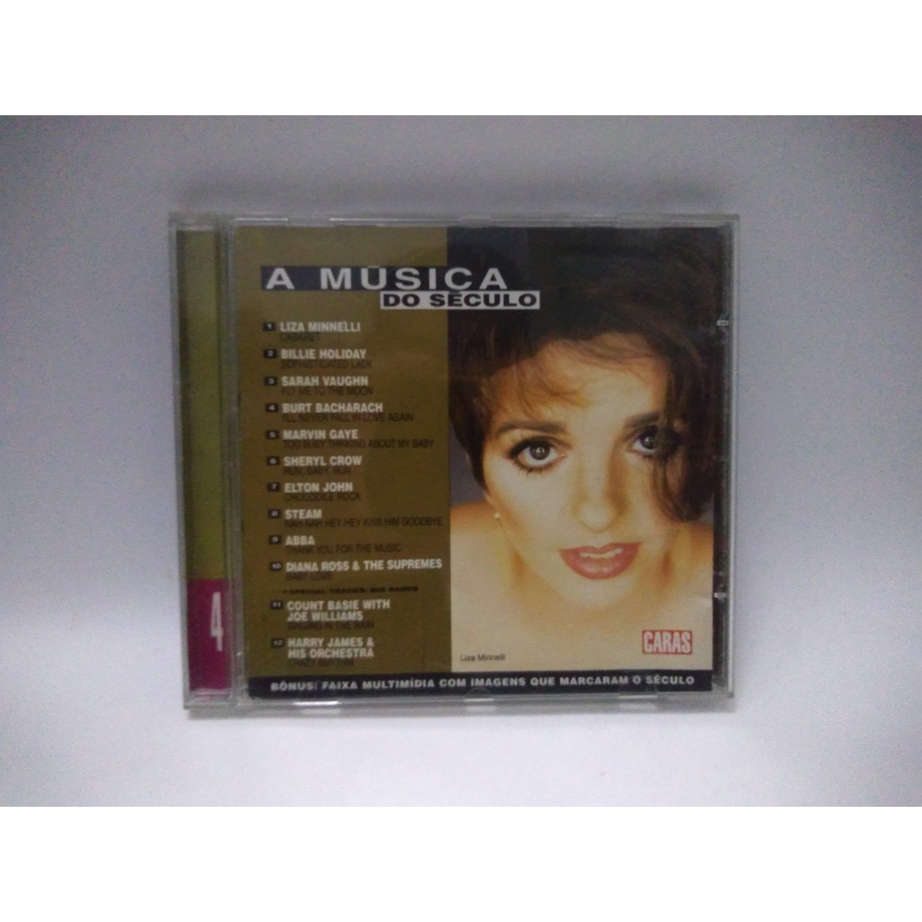CD: Coleção A Música do Século CARAS - Volume 4
