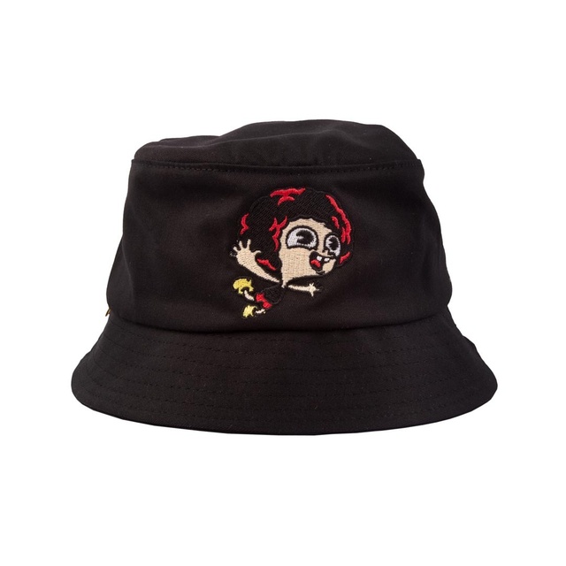 Bucket Hat Drop Dead Collab Irmão Do Jorel Preto