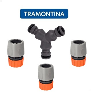 Kit 1 Derivação Em Y + 3 Engates Rápidos - Original Tramontina