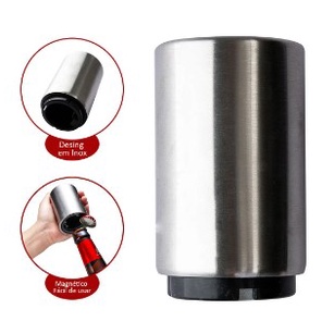Abridor De Garrafas Magnetico Automatico  Em Aço Inox em Oferta na Shopee