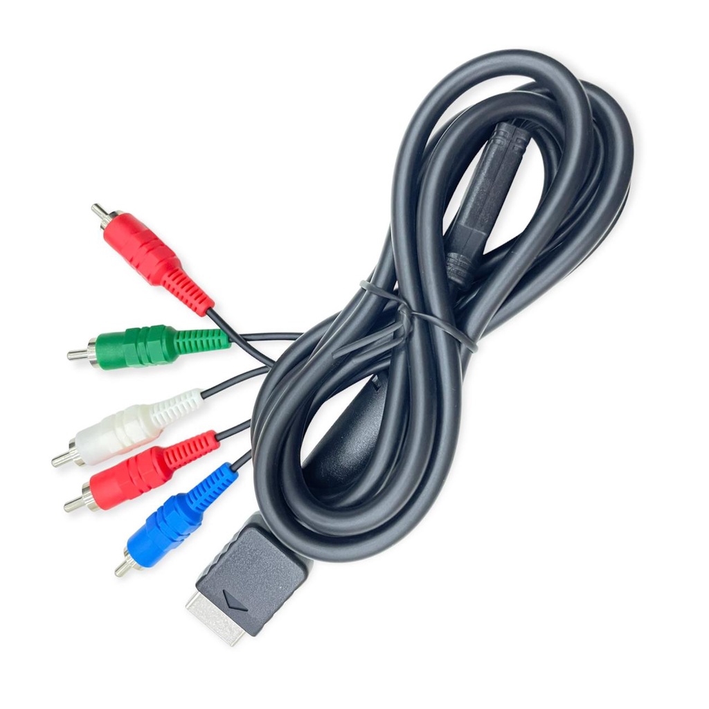 Cabo de video componente ps 2 ps 3 - Play