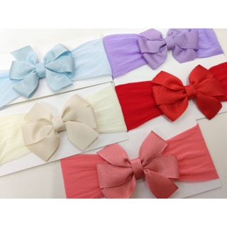 faixa de bebê - laço médio - modelo catavento em Oferta na Shopee