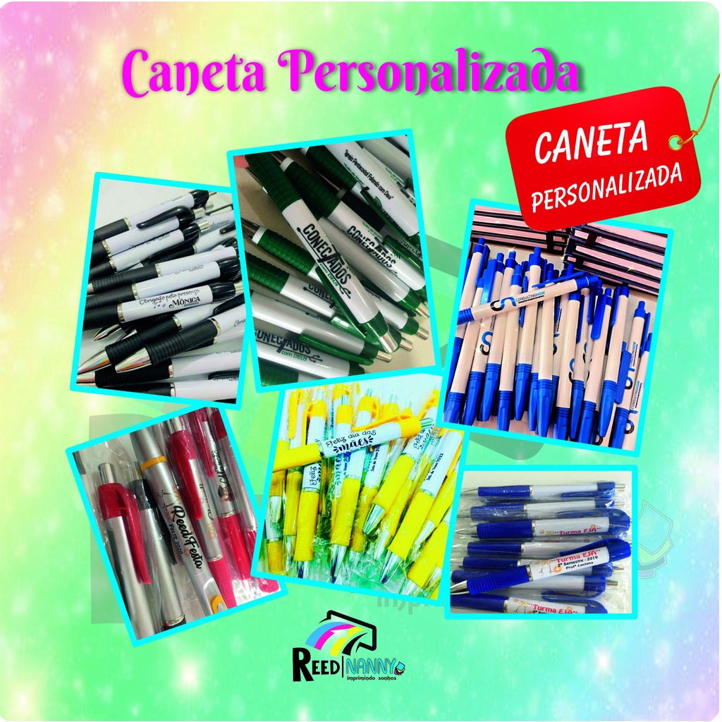 Canetas Personalizadas Shopee Brasil 0529