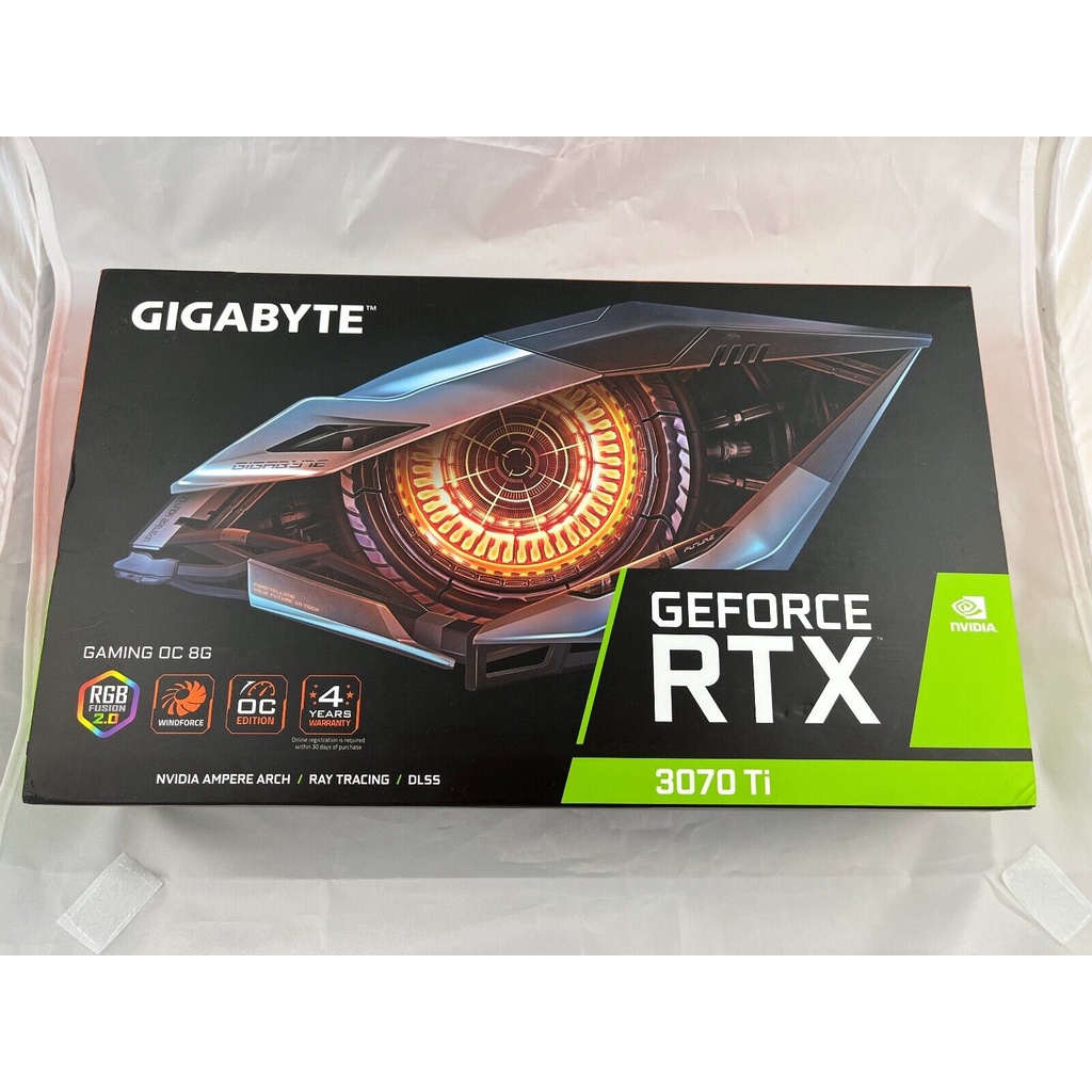 GIGABYTE GeForce RTX 3070 Ti GAMING OC 8GB GDDR6X Graphics Video Card ...