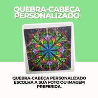 Quebra Cabeça Personalizado com Sua Foto ou Imagem 90 Peças