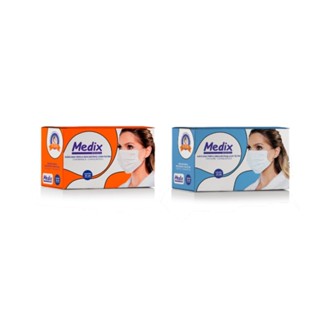 Máscara Cirúrgica Descartável Tripla C/elástico C/50 - Medix