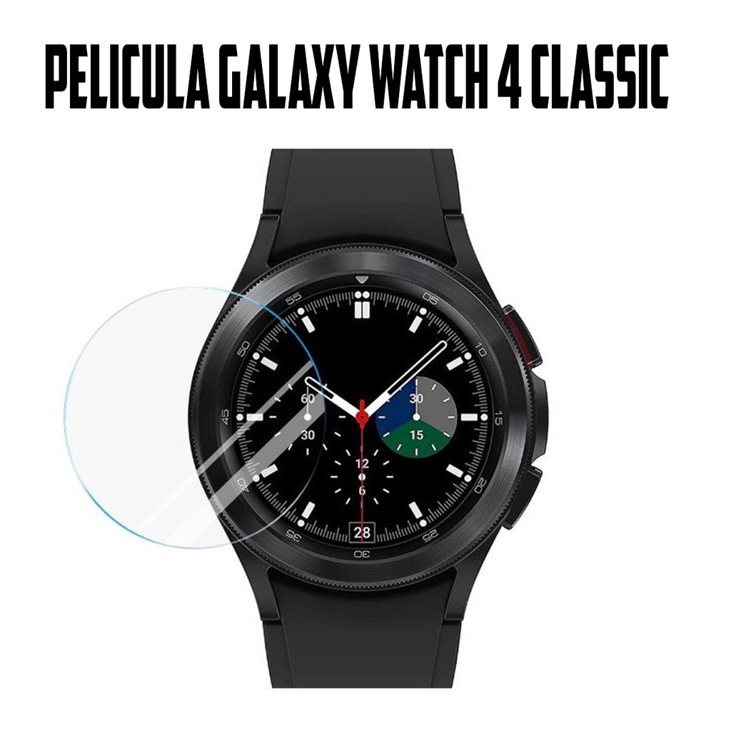 Película de vidro temperado para Smartwatch Samsung galaxy watch 4 Classic 42mm e 46mm Proteção Tela
